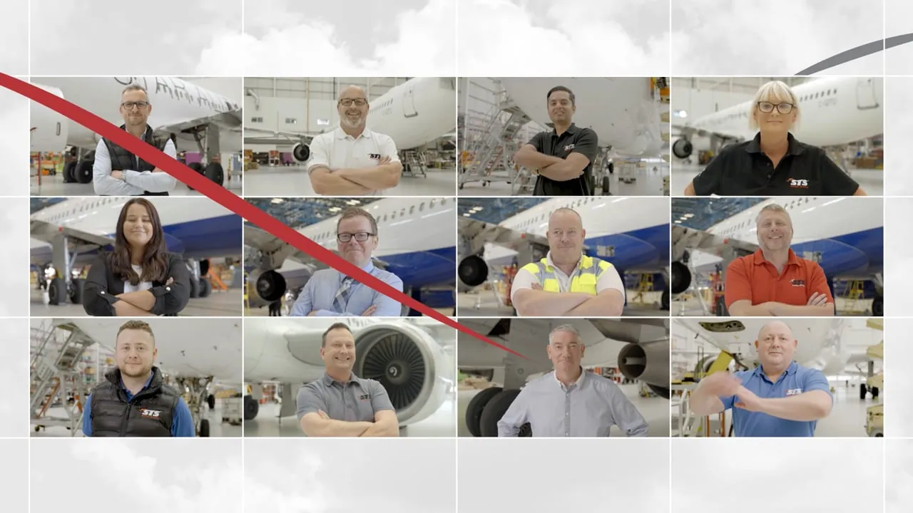 STS Aviation organisational film still