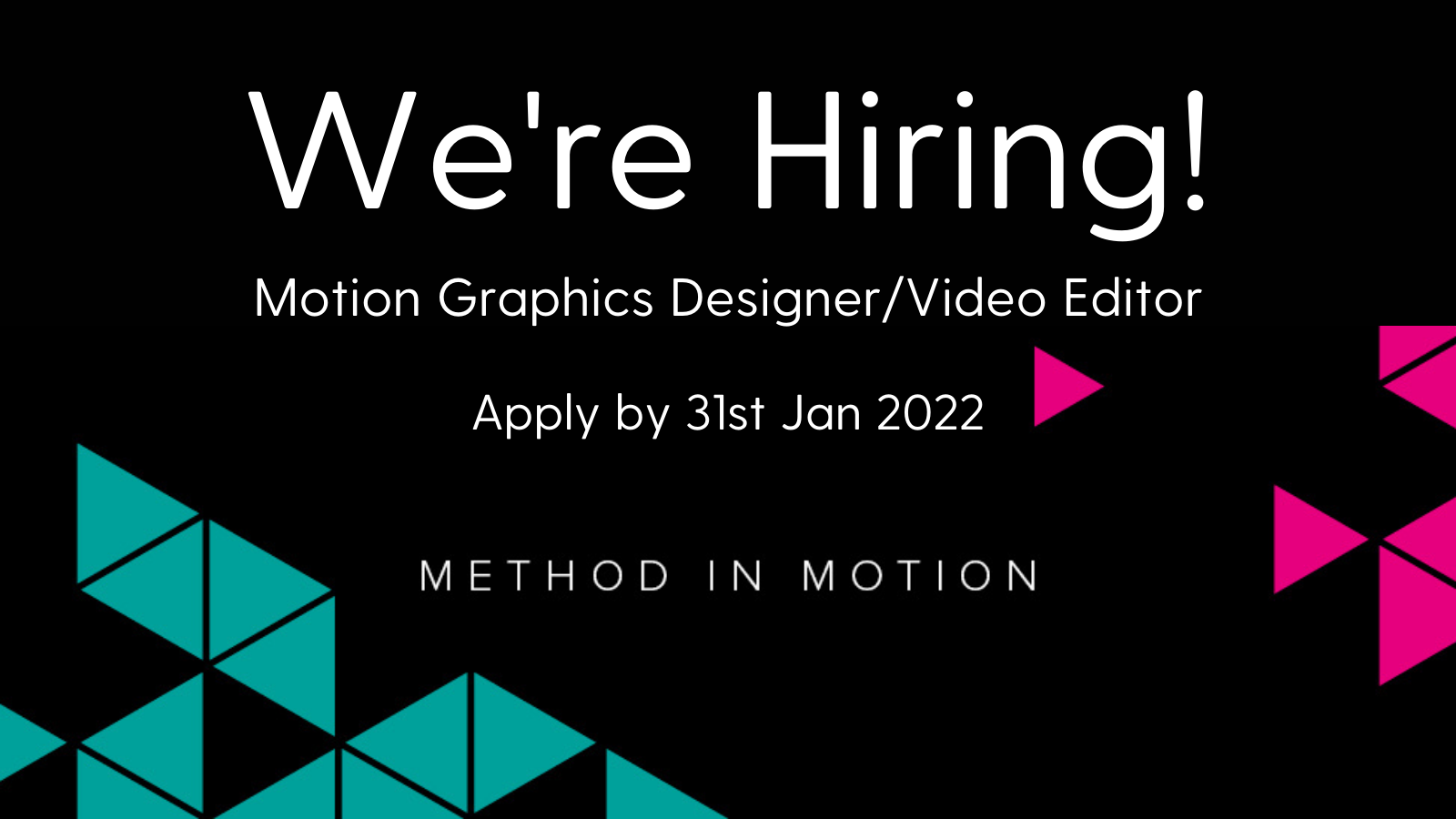 Current Vacancies Method In Motion